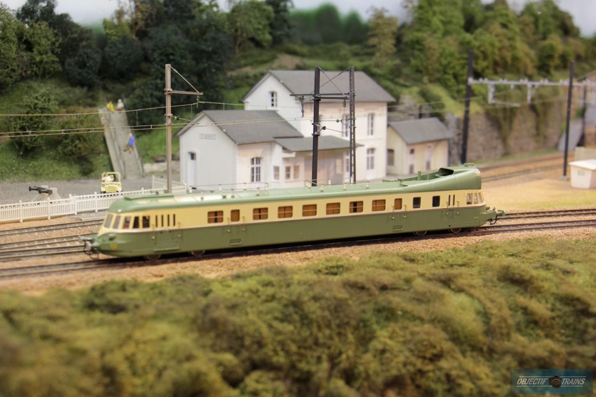 AS Ho Autorail ABJ 13 SNCF X80 3510 Rennes - Échelle HO - Époque 4 - Occasion